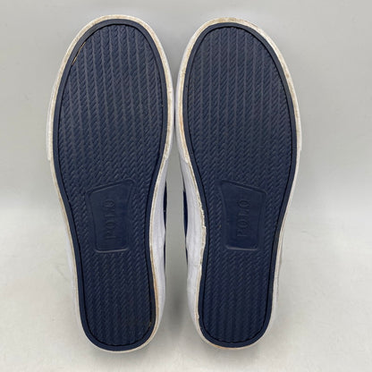 【中古品】【メンズ】 POLO RALPH LAUREN ポロ・ラルフローレン THOMPSON-SK-VLC トンプソン スリッポン スニーカー シューズ 靴 162-260420-as-29-izu サイズ：27.5cm カラー：ネイビー系 万代Net店