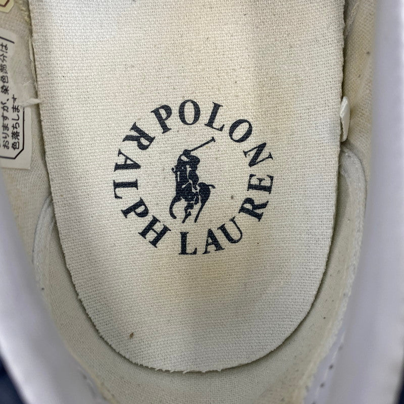 【中古品】【メンズ】 POLO RALPH LAUREN ポロ・ラルフローレン THOMPSON-SK-VLC トンプソン スリッポン スニーカー シューズ 靴 162-260420-as-29-izu サイズ：27.5cm カラー：ネイビー系 万代Net店