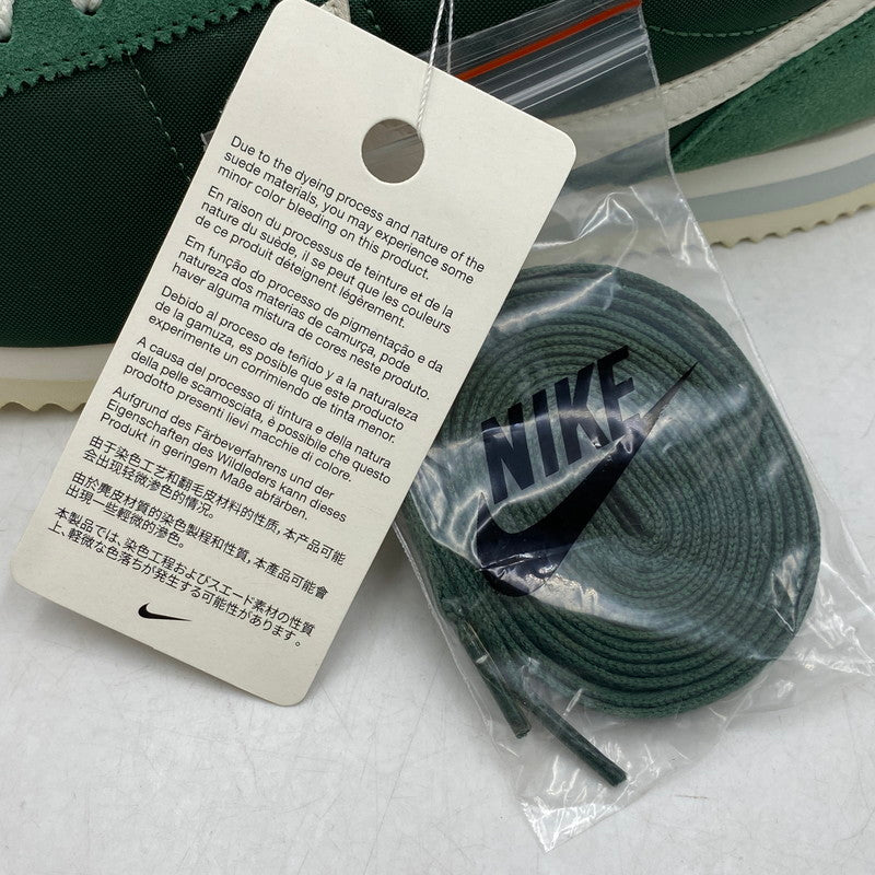 【中古美品】【メンズ】 NIKE ナイキ CORTEZ DZ2795-300 コルテッツ スニーカー シューズ 靴 160-260420-as-32-izu サイズ：27.5cm カラー：FIR/SAIL-SAIL-LIGHT SILVER 万代Net店