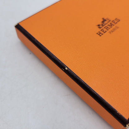 【中古品】【メンズ/レディース】 HERMES エルメス 金具SV グレナン チョーカー ネックレス アクセサリー 182-260419-as-06-izu カラー：シルバー×ブラウン 万代Net店