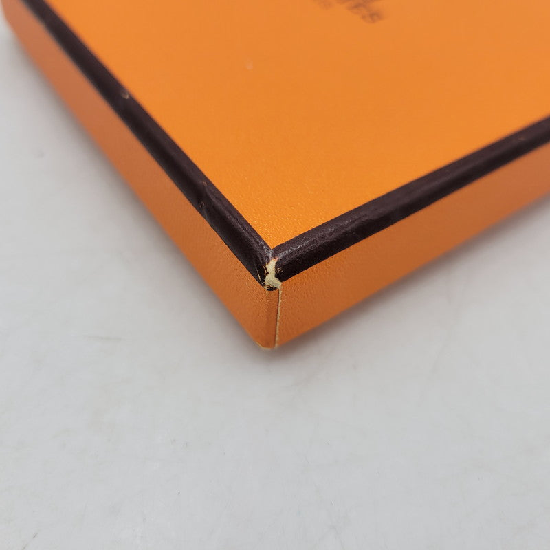 【中古品】【メンズ/レディース】 HERMES エルメス 金具SV グレナン チョーカー ネックレス アクセサリー 182-260419-as-06-izu カラー：シルバー×ブラウン 万代Net店