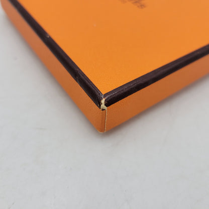 【中古品】【メンズ/レディース】 HERMES エルメス 金具SV グレナン チョーカー ネックレス アクセサリー 182-260419-as-06-izu カラー：シルバー×ブラウン 万代Net店