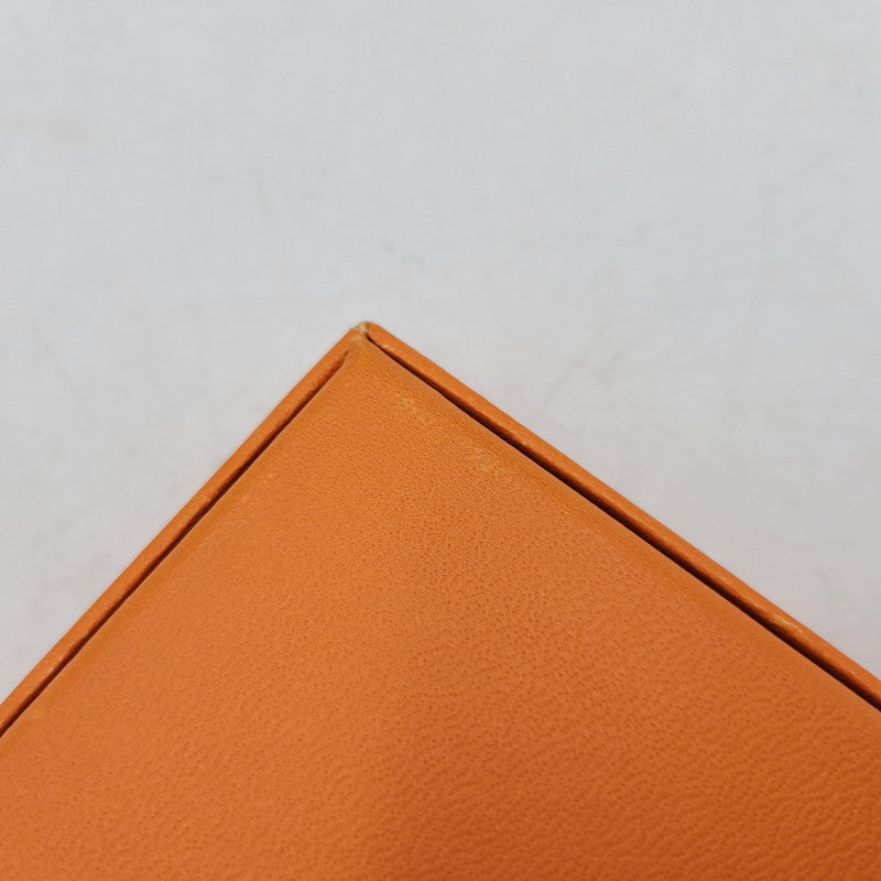 【中古品】【メンズ/レディース】 HERMES エルメス 金具SV グレナン チョーカー ネックレス アクセサリー 182-260419-as-06-izu カラー：シルバー×ブラウン 万代Net店
