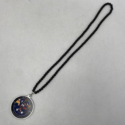 【中古品】【メンズ/レディース】 POLO RALPH LAUREN ポロ・ラルフローレン LO LIFE WOOD NECKLACE ノーライフ ウッド ネックレス アクセサリー 192-260421-cs-11-izu カラー：ブラック 万代Net店