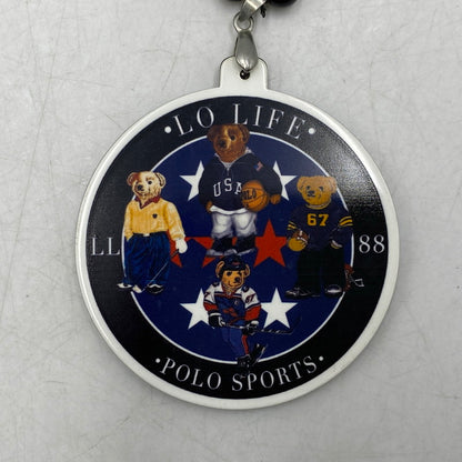 【中古品】【メンズ/レディース】 POLO RALPH LAUREN ポロ・ラルフローレン LO LIFE WOOD NECKLACE ノーライフ ウッド ネックレス アクセサリー 192-260421-cs-11-izu カラー：ブラック 万代Net店