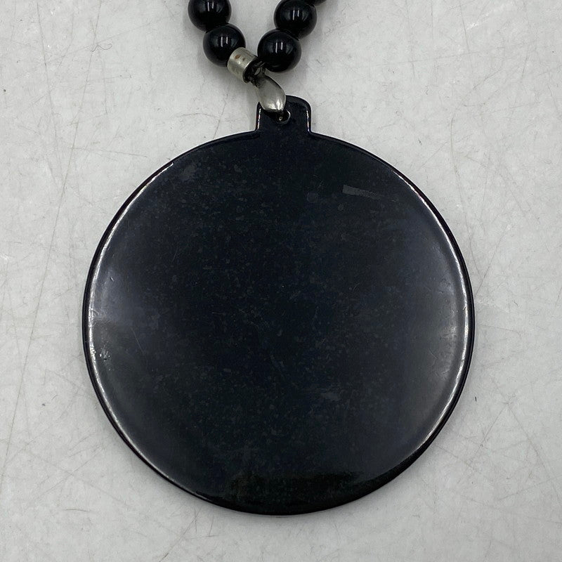 【中古品】【メンズ/レディース】 POLO RALPH LAUREN ポロ・ラルフローレン LO LIFE WOOD NECKLACE ノーライフ ウッド ネックレス アクセサリー 192-260421-cs-11-izu カラー：ブラック 万代Net店
