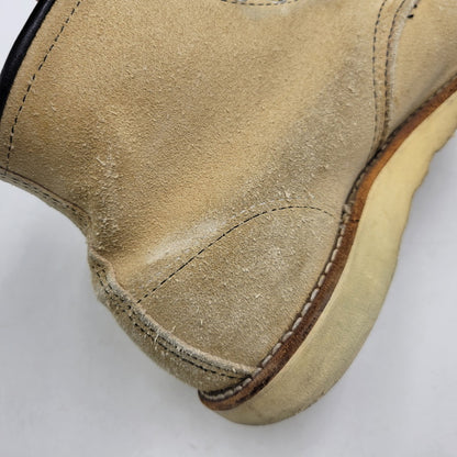 【中古品】【メンズ/レディース】 6INCH CLASSIC MOC TOE BOOTS 8173 6インチ クラシック モックトゥ ブーツ USA製 刺繍羽タグ シューズ 靴 164-260419-as-12-izu サイズ：26cm カラー：ベージュ 万代Net店