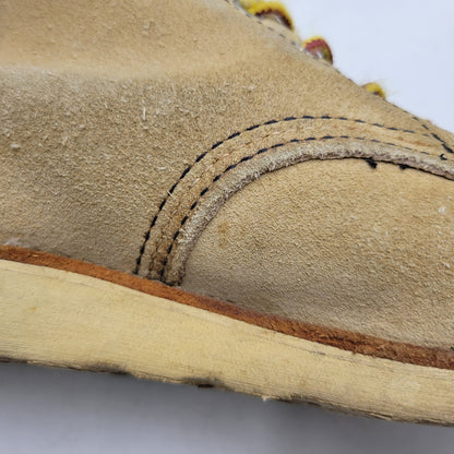 【中古品】【メンズ/レディース】 6INCH CLASSIC MOC TOE BOOTS 8173 6インチ クラシック モックトゥ ブーツ USA製 刺繍羽タグ シューズ 靴 164-260419-as-12-izu サイズ：26cm カラー：ベージュ 万代Net店