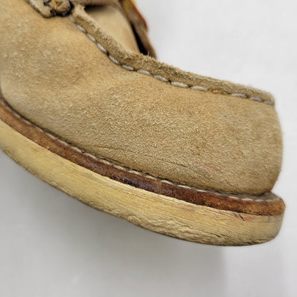 【中古品】【メンズ/レディース】 6INCH CLASSIC MOC TOE BOOTS 8173 6インチ クラシック モックトゥ ブーツ USA製 刺繍羽タグ シューズ 靴 164-260419-as-12-izu サイズ：26cm カラー：ベージュ 万代Net店