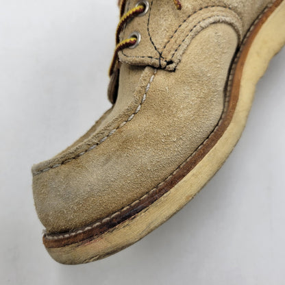 【中古品】【メンズ/レディース】 6INCH CLASSIC MOC TOE BOOTS 8173 6インチ クラシック モックトゥ ブーツ USA製 刺繍羽タグ シューズ 靴 164-260419-as-12-izu サイズ：26cm カラー：ベージュ 万代Net店
