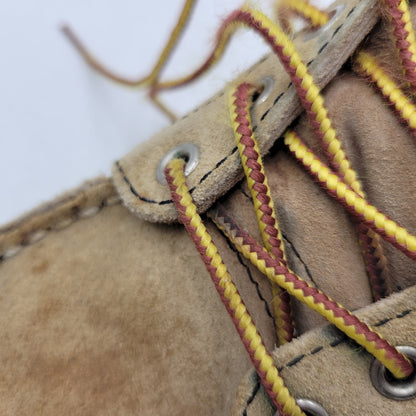 【中古品】【メンズ/レディース】 6INCH CLASSIC MOC TOE BOOTS 8173 6インチ クラシック モックトゥ ブーツ USA製 刺繍羽タグ シューズ 靴 164-260419-as-12-izu サイズ：26cm カラー：ベージュ 万代Net店