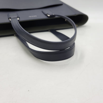 【中古品】【メンズ/レディース】 Paul Smith ポール・スミス シグネチャーストライププラー トートバッグ カバン 鞄 188-260419-as-09-izu カラー：ネイビー 万代Net店