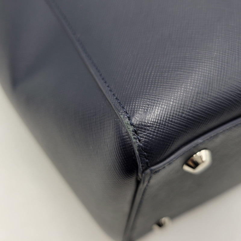 【中古品】【メンズ/レディース】 Paul Smith ポール・スミス シグネチャーストライププラー トートバッグ カバン 鞄 188-260419-as-09-izu カラー：ネイビー 万代Net店