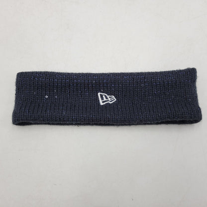 【中古品】【メンズ/レディース】 Supreme シュプリーム × NEW ERA ニューエラ SEQUIN ARC LOGO HEADBAND スパンコール アーチロゴ ヘッドバンド ヘアバンド 185-260419-as-04-izu サイズ：F カラー：ネイビー 万代Net店