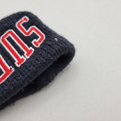 【中古品】【メンズ/レディース】 Supreme シュプリーム × NEW ERA ニューエラ SEQUIN ARC LOGO HEADBAND スパンコール アーチロゴ ヘッドバンド ヘアバンド 185-260419-as-04-izu サイズ：F カラー：ネイビー 万代Net店