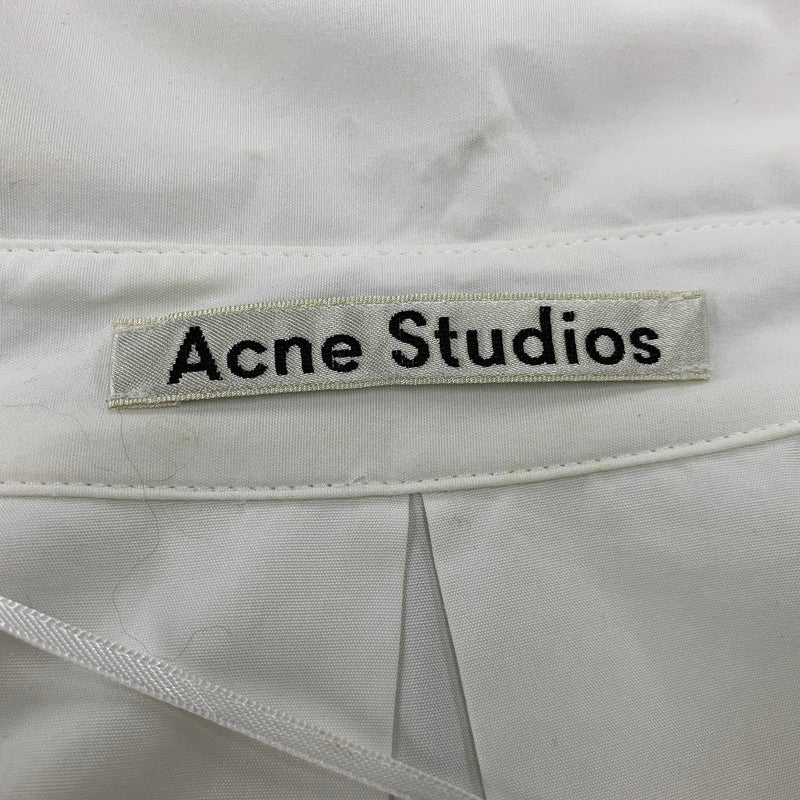【中古品】【レディース】 ACNE STUDIOS アクネストゥディオズ LAIN POP PSS16 ワンピース 168-260420-as-25-izu サイズ：34 カラー：ホワイト 万代Net店