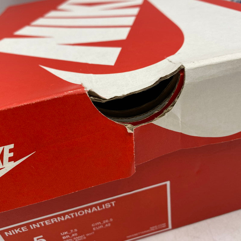 【中古品】【メンズ】 NIKE ナイキ INTERNATIONALIST 631754-400 インターナショナリスト スニーカー シューズ 靴 160-260420-as-31-izu サイズ：26.5cm カラー：MLTRY BL/SLVR-VNM GRN-SMMT WHT 万代Net店