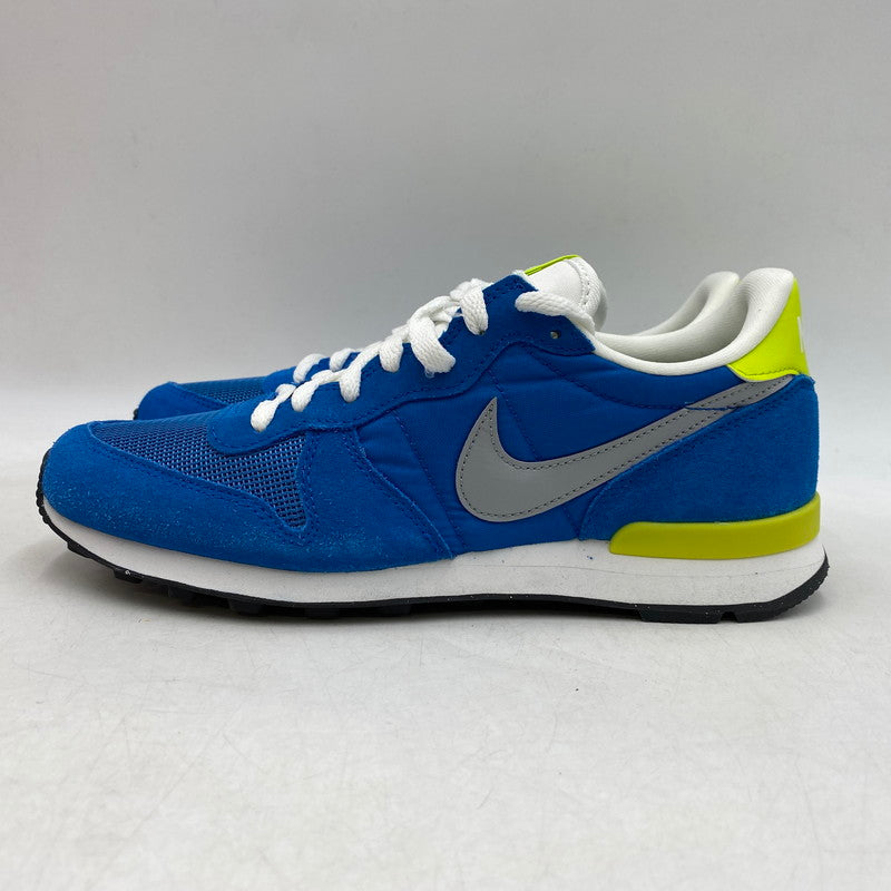 【中古品】【メンズ】 NIKE ナイキ INTERNATIONALIST 631754-400 インターナショナリスト スニーカー シューズ 靴 160-260420-as-31-izu サイズ：26.5cm カラー：MLTRY BL/SLVR-VNM GRN-SMMT WHT 万代Net店