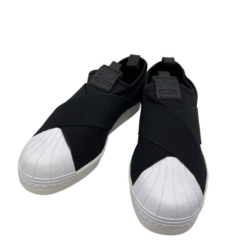【中古品】【レディース】 SUPERSTAR SLIP-ON BZ0112 スーパースター スリッポン スニーカー シューズ 靴 166-260420-as-27-izu サイズ：23cm カラー：ブラック 万代Net店