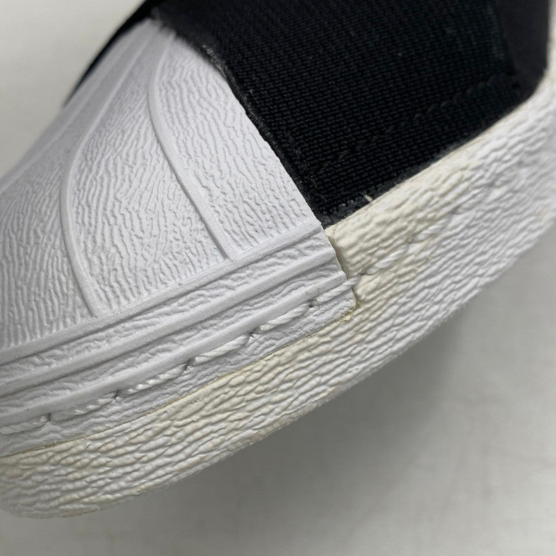 【中古品】【レディース】 SUPERSTAR SLIP-ON BZ0112 スーパースター スリッポン スニーカー シューズ 靴 166-260420-as-27-izu サイズ：23cm カラー：ブラック 万代Net店