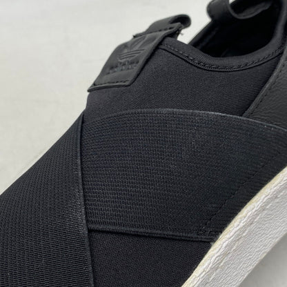 【中古品】【レディース】 SUPERSTAR SLIP-ON BZ0112 スーパースター スリッポン スニーカー シューズ 靴 166-260420-as-27-izu サイズ：23cm カラー：ブラック 万代Net店