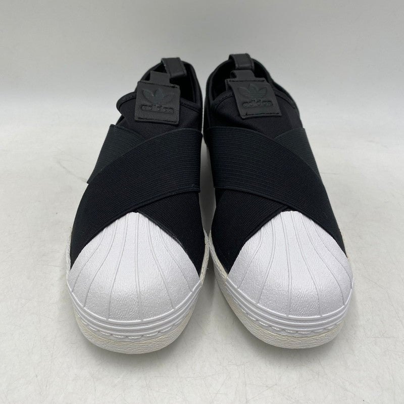 【中古品】【レディース】 SUPERSTAR SLIP-ON BZ0112 スーパースター スリッポン スニーカー シューズ 靴 166-260420-as-27-izu サイズ：23cm カラー：ブラック 万代Net店
