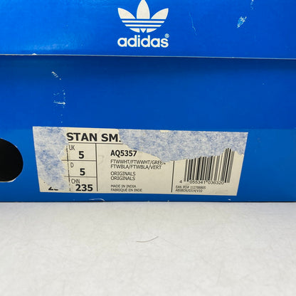 【中古品】【レディース】 STAN SMITH CF TF AQ5357 スタン スミス CF TF スニーカー シューズ 靴 166-260420-as-28-izu サイズ：23.5cm カラー：ホワイト×グリーン 万代Net店