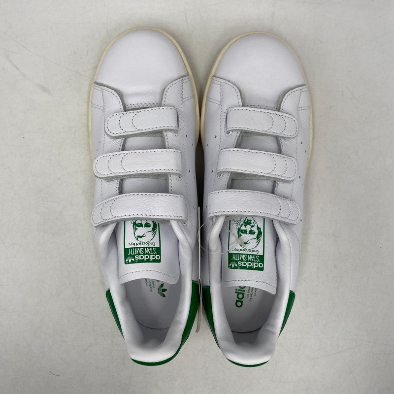 【中古品】【レディース】 STAN SMITH CF TF AQ5357 スタン スミス CF TF スニーカー シューズ 靴 166-260420-as-28-izu サイズ：23.5cm カラー：ホワイト×グリーン 万代Net店