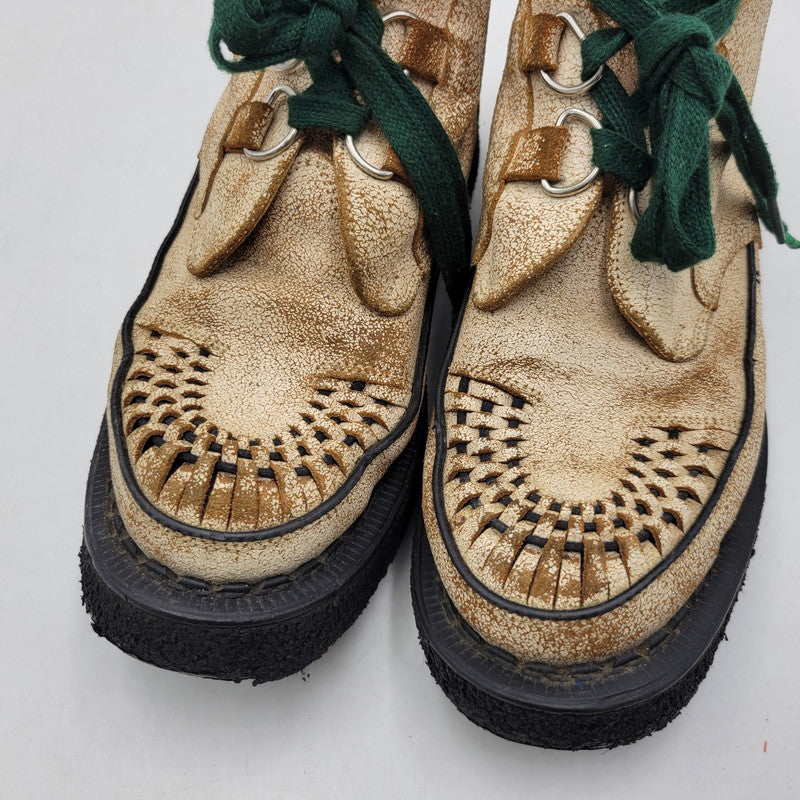 【現状渡し品】【メンズ】 GEORGE COX ジョージコックス SKIPTON BOOTS 13327 スキプトンブーツ シューズ 靴 164-260419-as-11-izu サイズ：7 カラー：ベージュ系 万代Net店