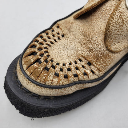 【現状渡し品】【メンズ】 GEORGE COX ジョージコックス SKIPTON BOOTS 13327 スキプトンブーツ シューズ 靴 164-260419-as-11-izu サイズ：7 カラー：ベージュ系 万代Net店