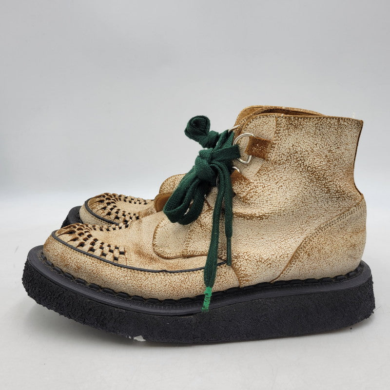 【現状渡し品】【メンズ】 GEORGE COX ジョージコックス SKIPTON BOOTS 13327 スキプトンブーツ シューズ 靴 164-260419-as-11-izu サイズ：7 カラー：ベージュ系 万代Net店