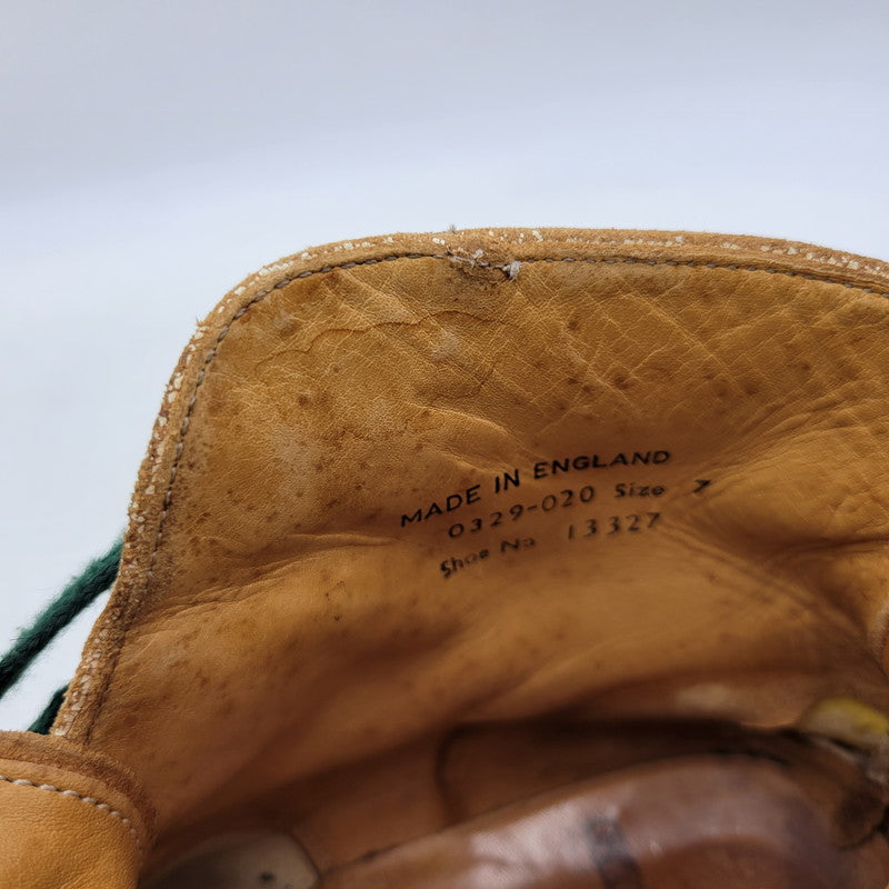 【現状渡し品】【メンズ】 GEORGE COX ジョージコックス SKIPTON BOOTS 13327 スキプトンブーツ シューズ 靴 164-260419-as-11-izu サイズ：7 カラー：ベージュ系 万代Net店