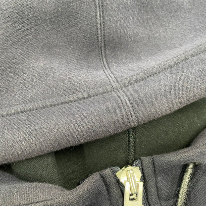 【現状渡し品】【メンズ】 SACAI サカイ 19-04780 19AW SPONGY SWEAT HOODIE スポンジ― スウェット フーディー トップス 長袖 140-260419-cs-04-izu サイズ：1 カラー：ネイビー×オリーブ 万代Net店
