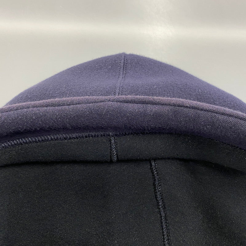 【現状渡し品】【メンズ】 SACAI サカイ 19-04780 19AW SPONGY SWEAT HOODIE スポンジ― スウェット フーディー トップス 長袖 140-260419-cs-04-izu サイズ：1 カラー：ネイビー×オリーブ 万代Net店