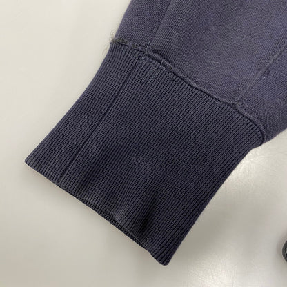 【現状渡し品】【メンズ】 SACAI サカイ 19-04780 19AW SPONGY SWEAT HOODIE スポンジ― スウェット フーディー トップス 長袖 140-260419-cs-04-izu サイズ：1 カラー：ネイビー×オリーブ 万代Net店