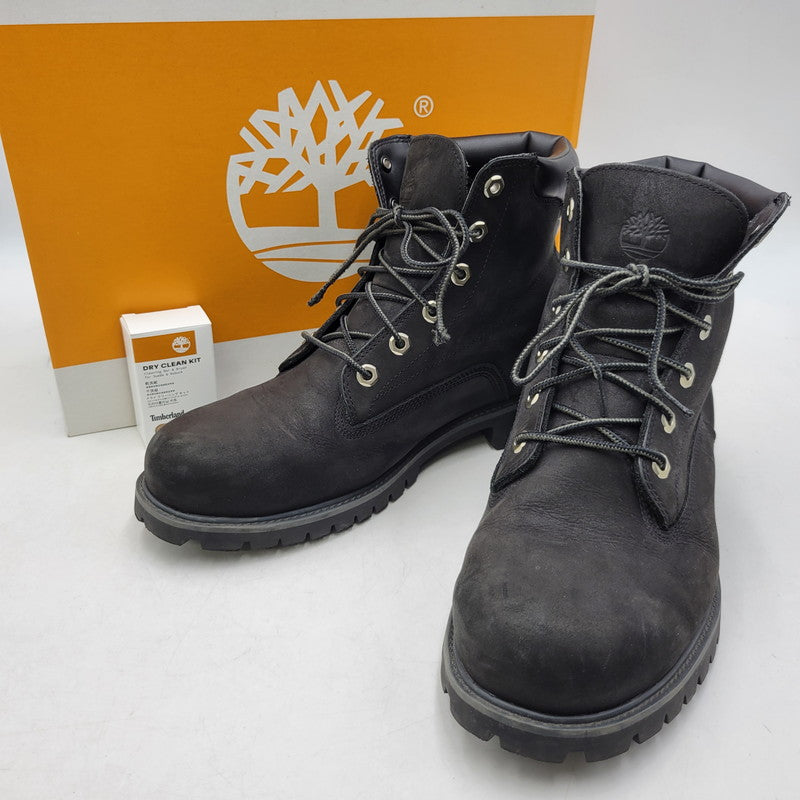 【中古品】【メンズ】 Timberland ティンバーランド ALBURN 6IN LACE WATERPROOF BOOT TB-16939R-001 アルバーン 6インチ レースアップ ウォータープルーフ ブーツ 靴 164-260419-as-13-izu サイズ：28cm カラー：ブラック 万代Net店