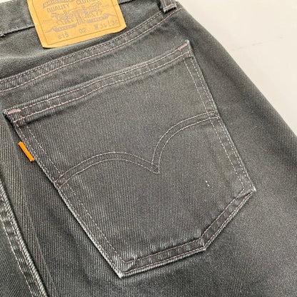 【中古品】【メンズ】 EURO LEVI'S ユーロ リーバイス 615-0285 刻印252 97年製 90’S DENIM PANTS デニム パンツ ボトムス ズボン 157-260419-cs-06-izu サイズ：W34 L36 カラー：ブラック 万代Net店