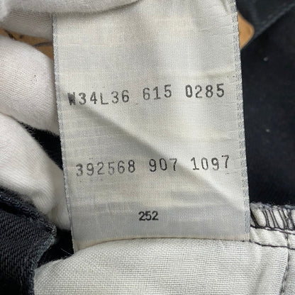 【中古品】【メンズ】 EURO LEVI'S ユーロ リーバイス 615-0285 刻印252 97年製 90’S DENIM PANTS デニム パンツ ボトムス ズボン 157-260419-cs-06-izu サイズ：W34 L36 カラー：ブラック 万代Net店