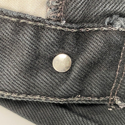 【中古品】【メンズ】 EURO LEVI'S ユーロ リーバイス 615-0285 刻印252 97年製 90’S DENIM PANTS デニム パンツ ボトムス ズボン 157-260419-cs-06-izu サイズ：W34 L36 カラー：ブラック 万代Net店