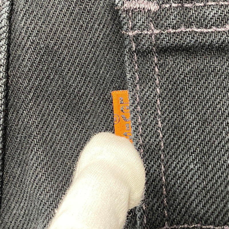 【中古品】【メンズ】 EURO LEVI'S ユーロ リーバイス 615-0285 刻印252 97年製 90’S DENIM PANTS デニム パンツ ボトムス ズボン 157-260419-cs-06-izu サイズ：W34 L36 カラー：ブラック 万代Net店