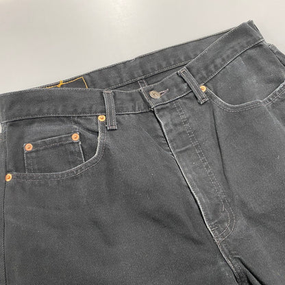 【中古品】【メンズ】 EURO LEVI'S ユーロ リーバイス 615-0285 刻印252 97年製 90’S DENIM PANTS デニム パンツ ボトムス ズボン 157-260419-cs-06-izu サイズ：W34 L36 カラー：ブラック 万代Net店