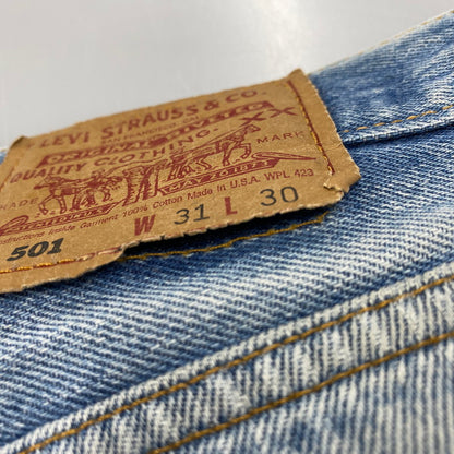 【現状渡し品】【メンズ】 Levi's リーバイス 501-0115 刻印524 USA製 94年製 90S DENIM PANTS デニム パンツ ボトムス ズボン 157-260419-cs-05-izu サイズ：W31 L30 カラー：インディゴ 万代Net店