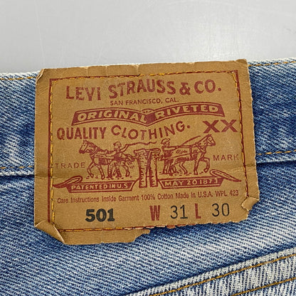 【現状渡し品】【メンズ】 Levi's リーバイス 501-0115 刻印524 USA製 94年製 90S DENIM PANTS デニム パンツ ボトムス ズボン 157-260419-cs-05-izu サイズ：W31 L30 カラー：インディゴ 万代Net店