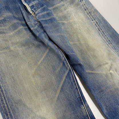 【現状渡し品】【メンズ】 LEVIS VINTAGE CLOTHING リーバイス ヴィンテージ クロージング 66501-01 刻印J61 日本製 00’S 66MODEL DENIM PANTS モデル デニム パンツ ボトムス ズボン 157-260419-cs-07-izu サイズ：W31 カラー：インディゴ 万代Net店