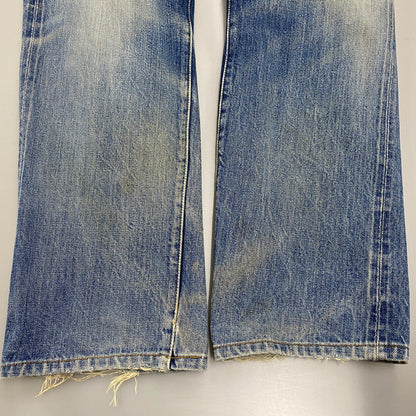 【現状渡し品】【メンズ】 LEVIS VINTAGE CLOTHING リーバイス ヴィンテージ クロージング 66501-01 刻印J61 日本製 00’S 66MODEL DENIM PANTS モデル デニム パンツ ボトムス ズボン 157-260419-cs-07-izu サイズ：W31 カラー：インディゴ 万代Net店