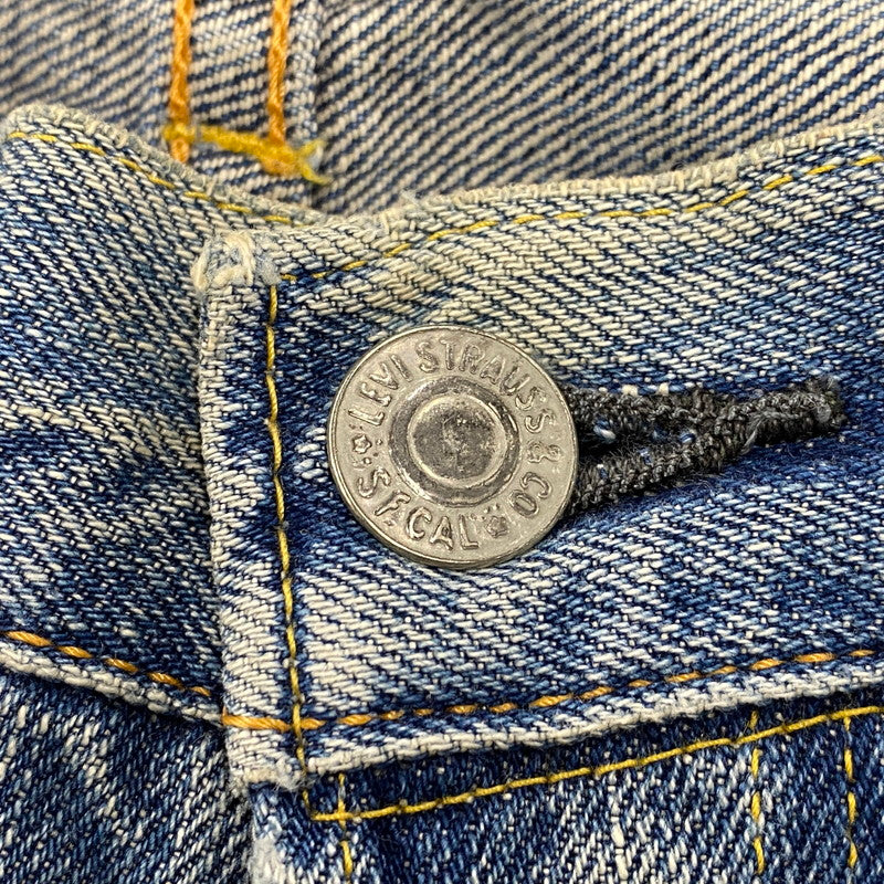 【現状渡し品】【メンズ】 LEVIS VINTAGE CLOTHING リーバイス ヴィンテージ クロージング 66501-01 刻印J61 日本製 00’S 66MODEL DENIM PANTS モデル デニム パンツ ボトムス ズボン 157-260419-cs-07-izu サイズ：W31 カラー：インディゴ 万代Net店
