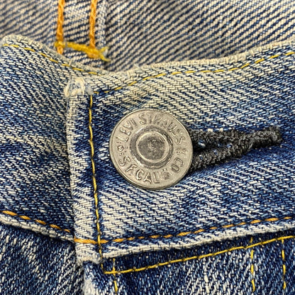 【現状渡し品】【メンズ】 LEVIS VINTAGE CLOTHING リーバイス ヴィンテージ クロージング 66501-01 刻印J61 日本製 00’S 66MODEL DENIM PANTS モデル デニム パンツ ボトムス ズボン 157-260419-cs-07-izu サイズ：W31 カラー：インディゴ 万代Net店