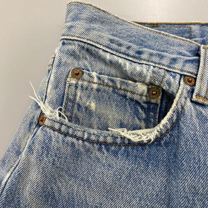 【現状渡し品】【メンズ】 Levi's リーバイス 501-0000 刻印524 88年製造 USA製 80’S DENIM PANTS デニム パンツ ボトムス ズボン 157-260419-cs-09-izu サイズ：W32 カラー：インディゴ 万代Net店