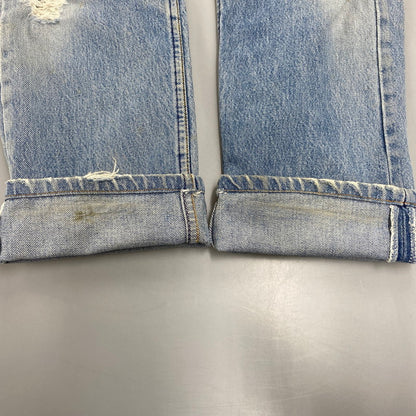 【現状渡し品】【メンズ】 Levi's リーバイス 501-0000 刻印524 88年製造 USA製 80’S DENIM PANTS デニム パンツ ボトムス ズボン 157-260419-cs-09-izu サイズ：W32 カラー：インディゴ 万代Net店