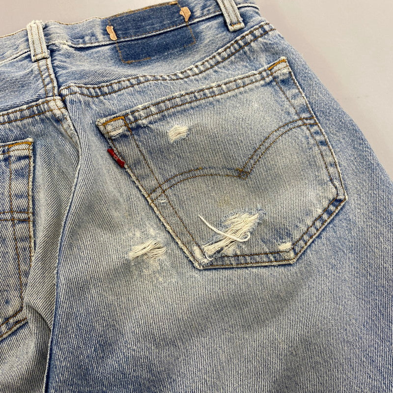 【現状渡し品】【メンズ】 Levi's リーバイス 501-0000 刻印524 88年製造 USA製 80’S DENIM PANTS デニム パンツ ボトムス ズボン 157-260419-cs-09-izu サイズ：W32 カラー：インディゴ 万代Net店